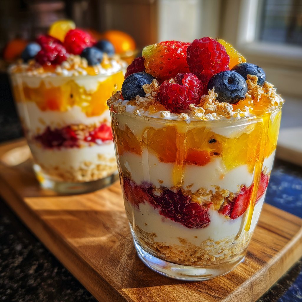 Healthy Overnight Oats Breakfast