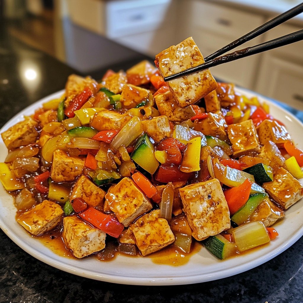 High Protein Tofu Stir Fry