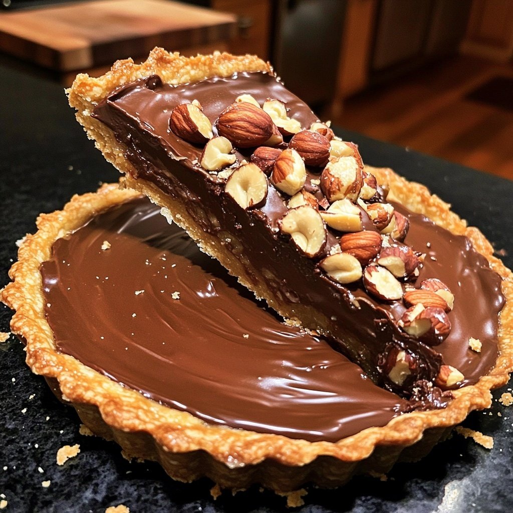 Chocolate Hazelnut Tart