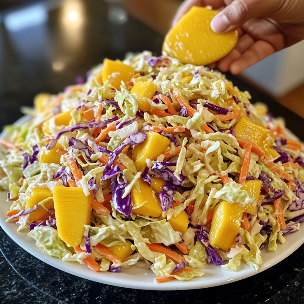 Jamaican Mango Slaw