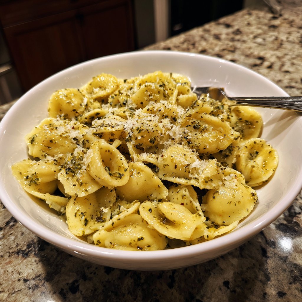 Roasted Broccoli Garlic Pasta