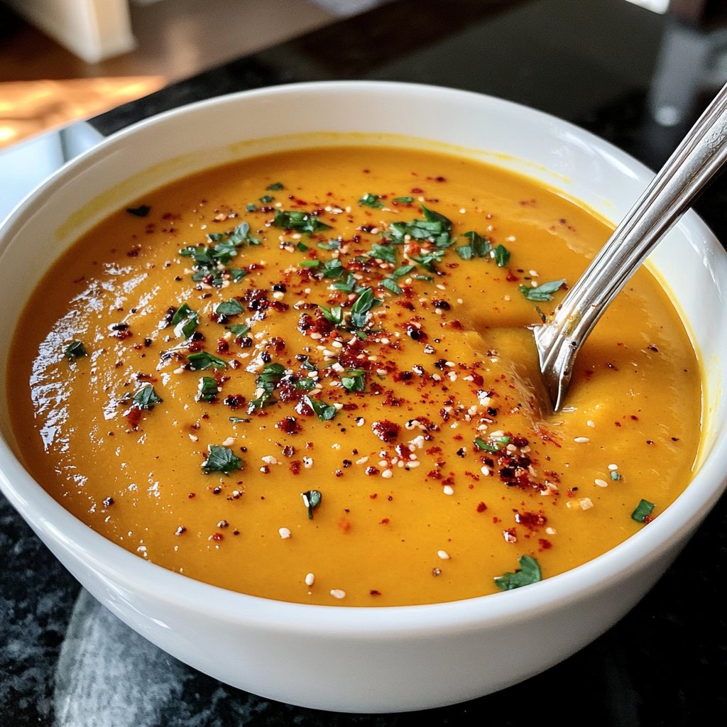 Spicy Pumpkin Squash Soup