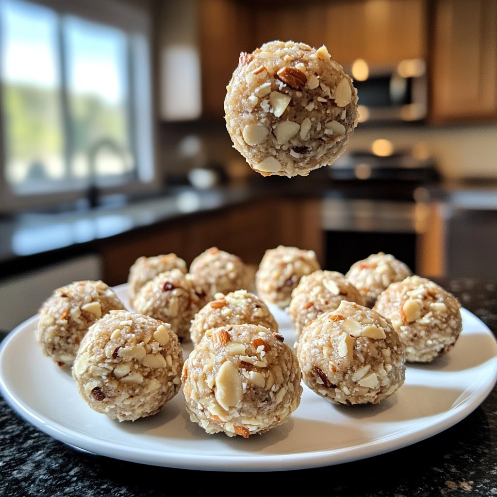 Vanilla Almond Protein Balls