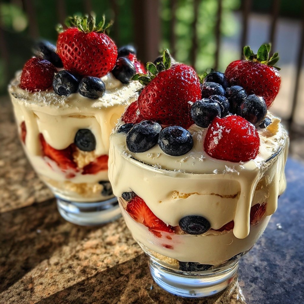 Vanilla Berry Yogurt Parfaits