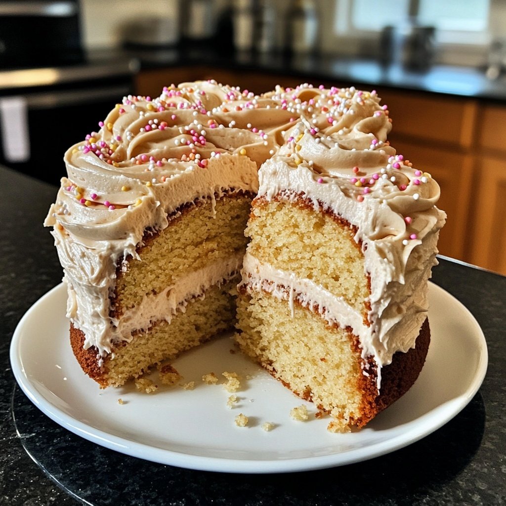 Mini Heart Cake with Vanilla Sponge