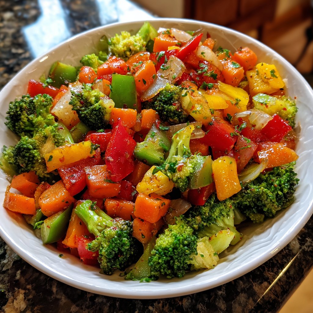 Healthy Dinner Vegetable Stir Fry