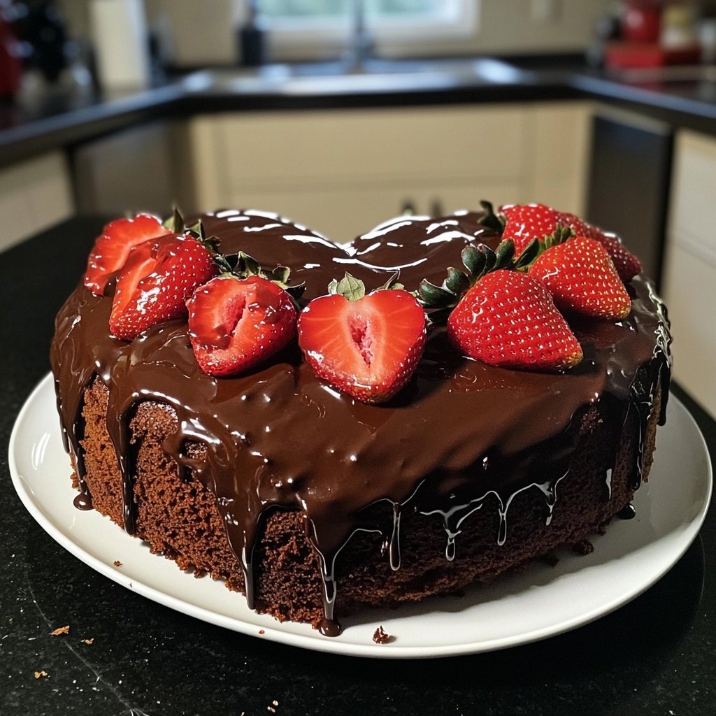 Valentines Heart Cake Recipe