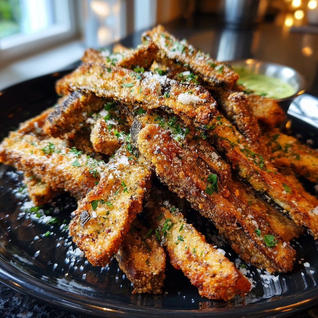 Crispy Eggplant Veggie Fries