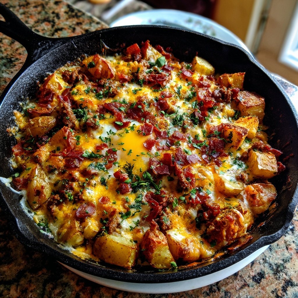 Ground Beef Skillet with Potatoes