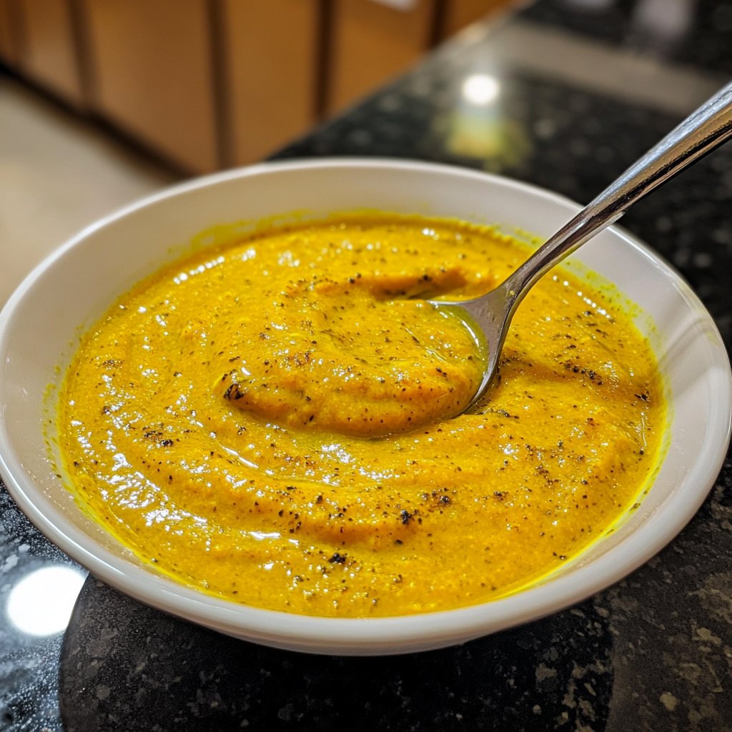 Squash Soup with Turmeric