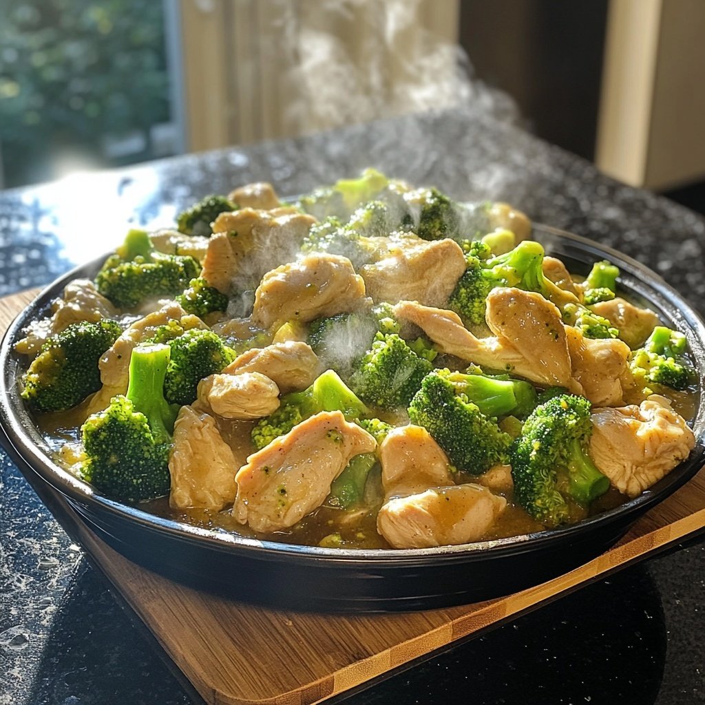 Family-Favorite Crockpot Chicken and Broccoli