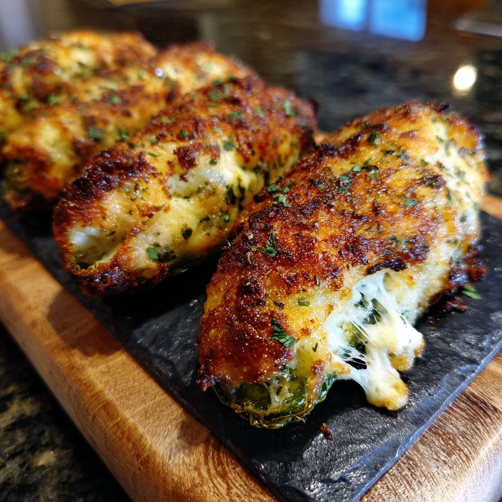 Jalapeno Poppers with Herb Cream Cheese
